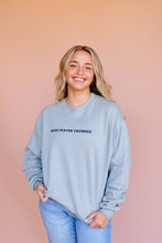Load image into Gallery viewer, Make Heaven Crowded Green Pullover