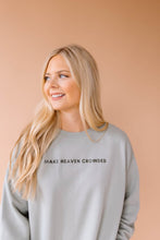 Load image into Gallery viewer, Make Heaven Crowded Green Pullover