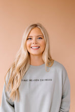 Load image into Gallery viewer, Make Heaven Crowded Green Pullover