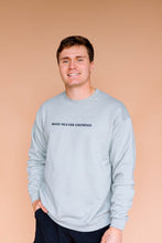 Load image into Gallery viewer, Make Heaven Crowded Green Pullover