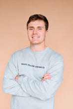 Load image into Gallery viewer, Make Heaven Crowded Green Pullover