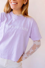 Load image into Gallery viewer, Walk by Faith Hemmed Tee
