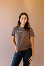 Load image into Gallery viewer, Make Heaven Crowded Espresso Tee