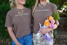 Load image into Gallery viewer, Make Heaven Crowded Espresso Tee