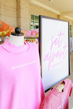 Load image into Gallery viewer, Make Heaven Crowded Pink Mock neck
