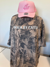 Load image into Gallery viewer, Walk by Faith Camo Tee
