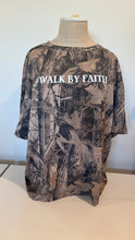 Load image into Gallery viewer, Walk by Faith Camo Tee
