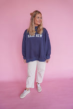 Load image into Gallery viewer, Made New Navy Mockneck

