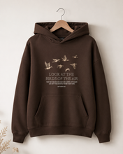 Load image into Gallery viewer, Ducks~ Matthew 6:28 Hoodie

