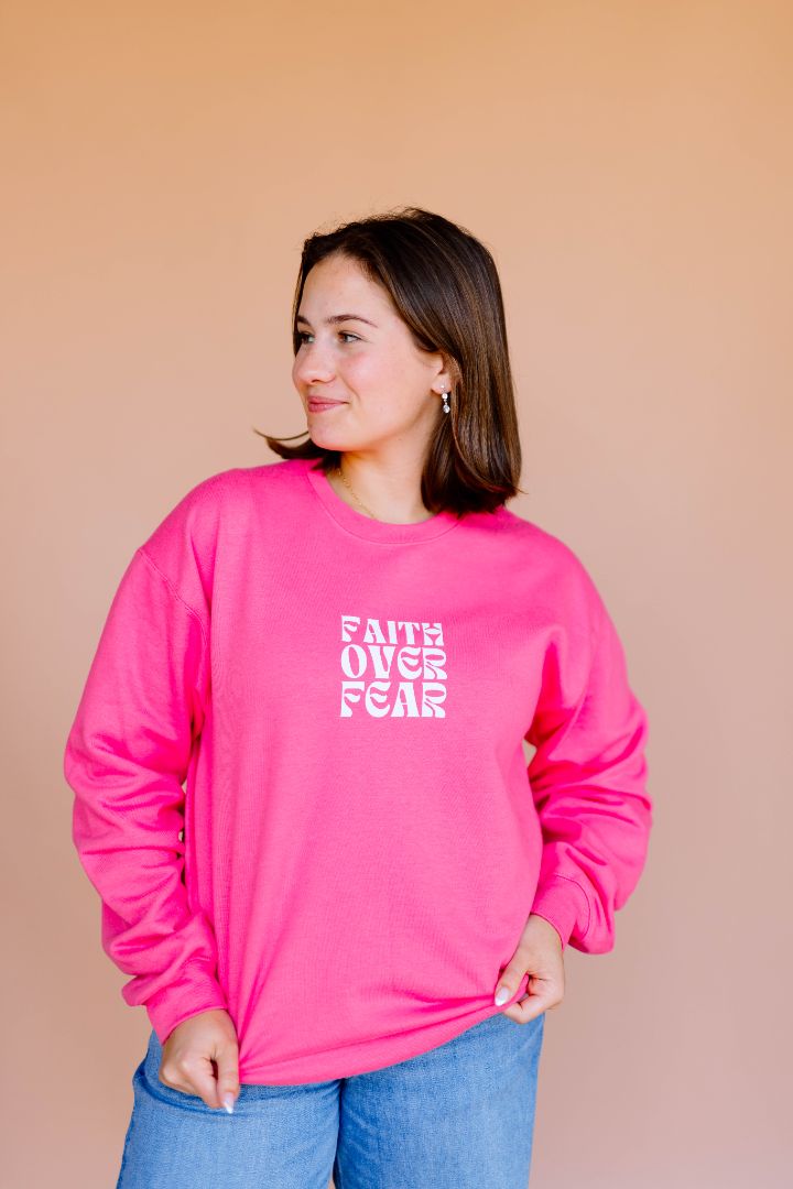 Faith Over Fear Pullover