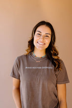 Load image into Gallery viewer, Make Heaven Crowded Espresso Tee
