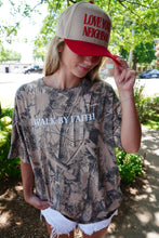 Load image into Gallery viewer, Walk by Faith Camo Tee
