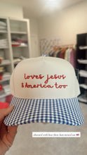Load image into Gallery viewer, Loves Jesus &amp; America too
