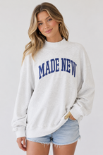 Load image into Gallery viewer, Made New Gray Mockneck
